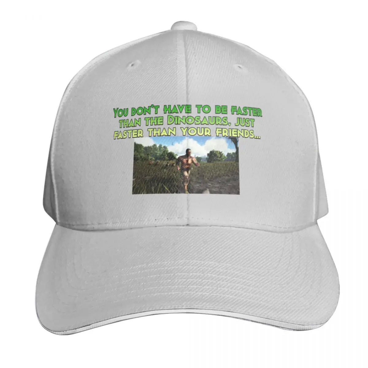 ARK Survival Evolved Meme Vintage Baseball Cap