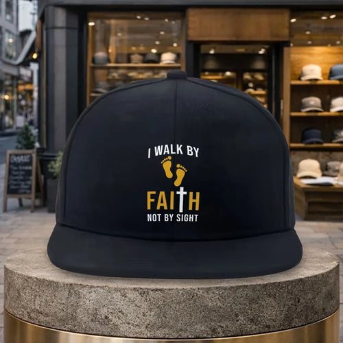 Walk By Faith Snapback Cap