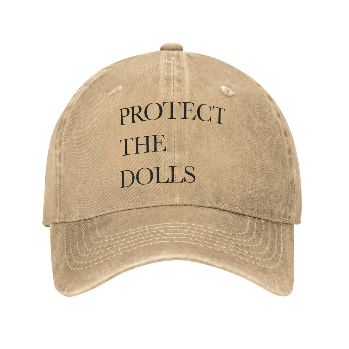 Radicalized By Basic Decency Distressed Washed Baseball Cap