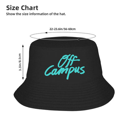 Off Campus Film Logo Street Style Bucket Hat