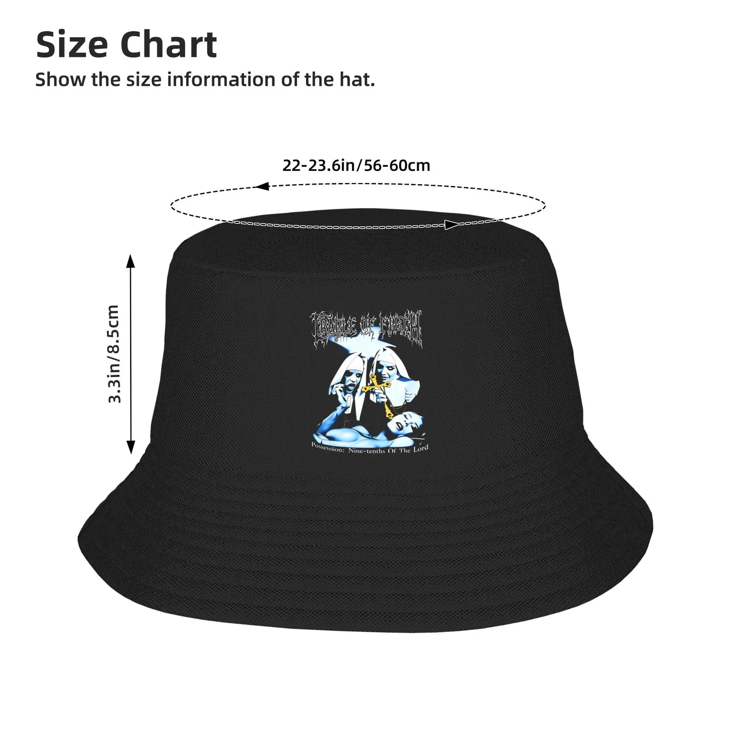 Cradle Of Filth Graphic Bucket Hat