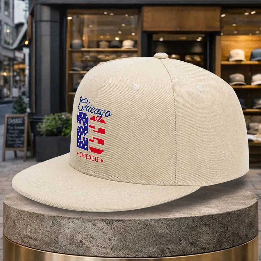 Chicago Flag Number 23 Snapback Cap