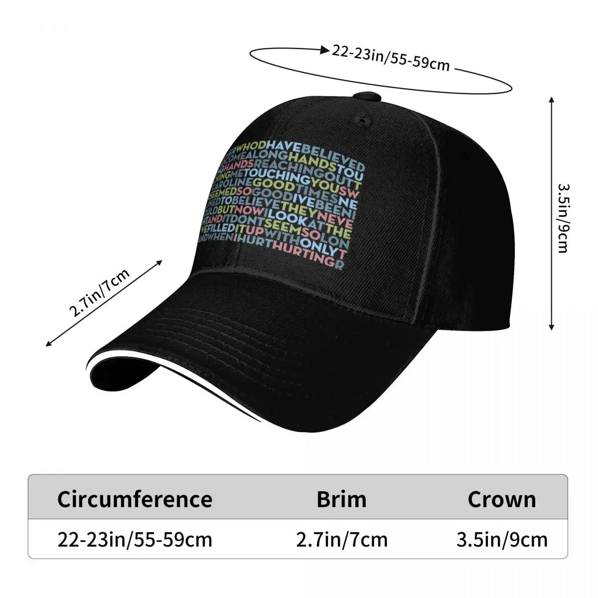 Sweet Caroline Neil Diamond Vintage Baseball Cap