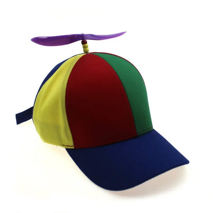 Fashion Colorful Bamboo Dragonfly Patchwork Baseball Cap Adult Size 52-61Cm