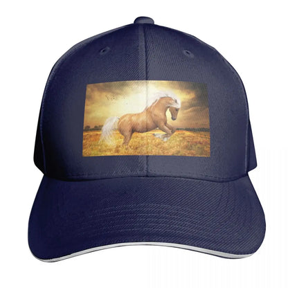Palomino Horse Sundance Western Baseball Cap