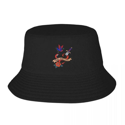 LOVE Letter Print Bucket Hat
