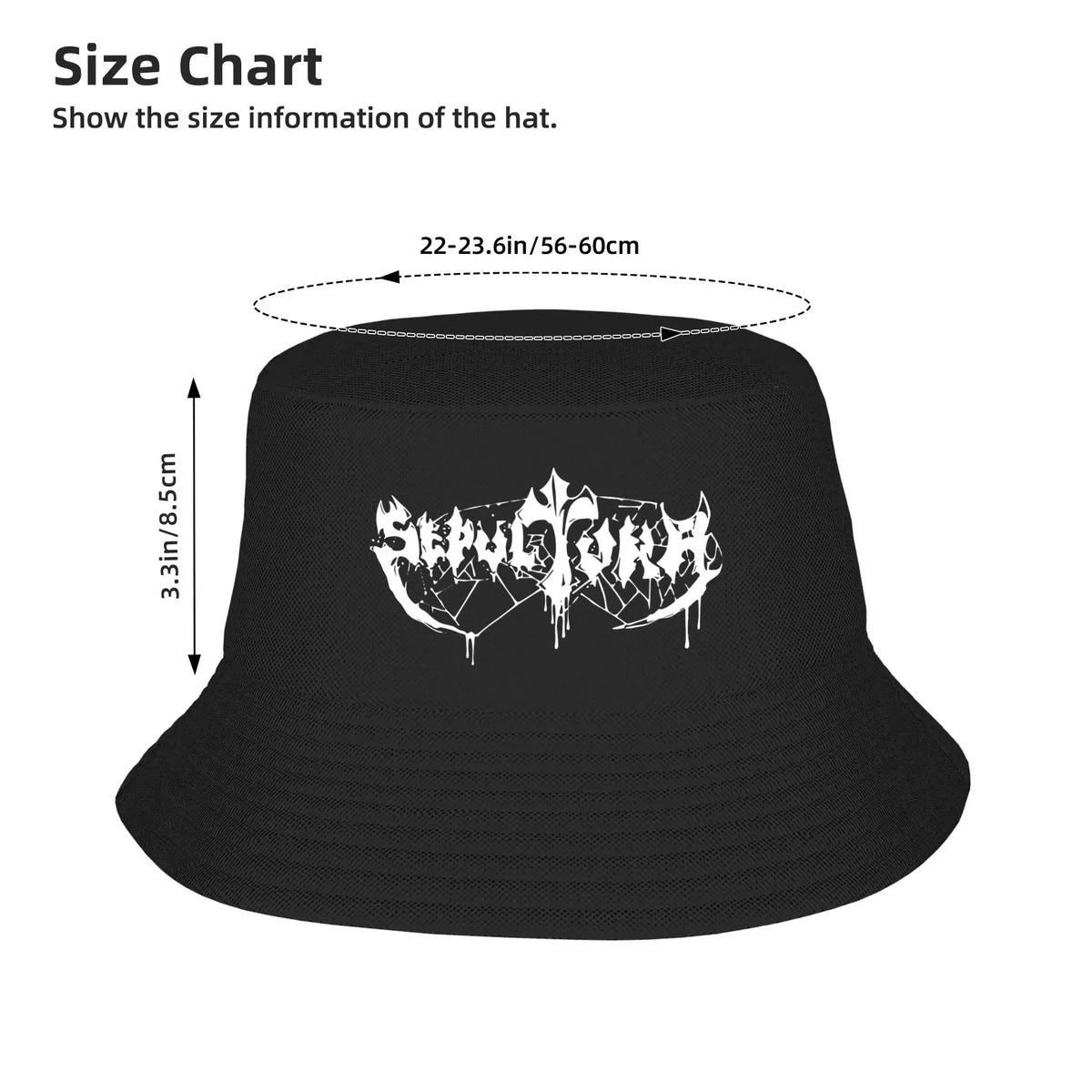 Sepultura Band Street Style Music Bucket Hat