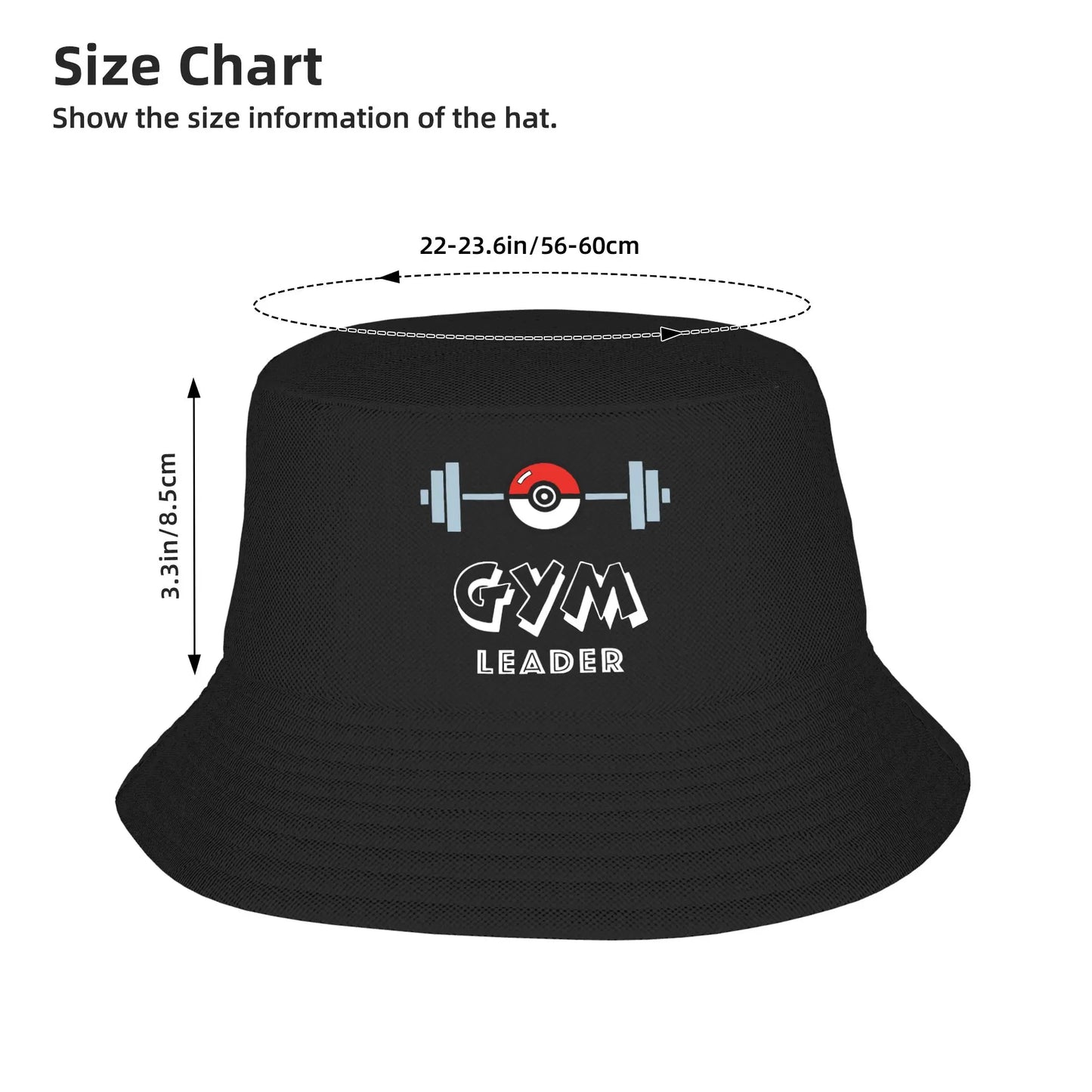 Trendy Pokemon Gym Leader Bucket Hats