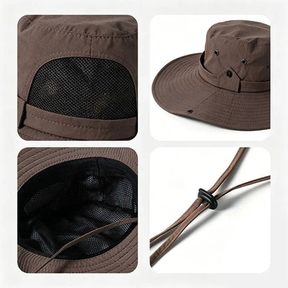 Portable Wide Brim UV Protection Summer Bucket Hat