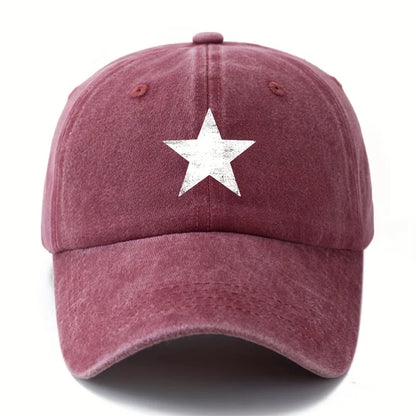 Pentagram Print Outdoor Baseball Cap