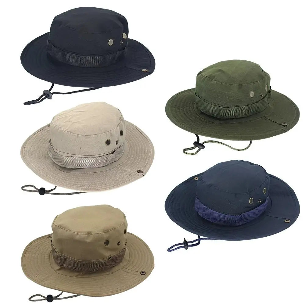 Quick-Dry Breathable Sun Protection Outdoor Bucket Hat