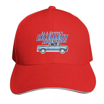 Excellent Adventure Vintage Graphic Baseball Cap