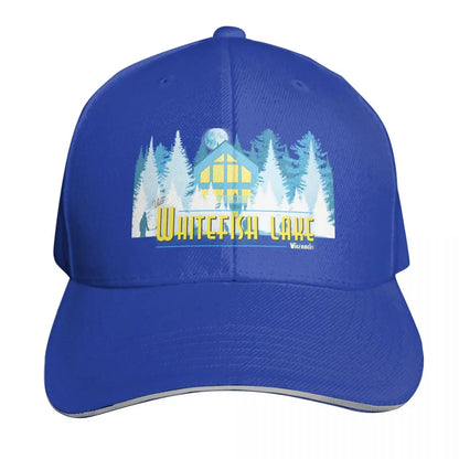 Bonfire In The Beach Vintage Baseball Cap