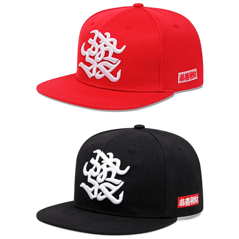 Fashion Embroidery Hip Hop Snapback Cap