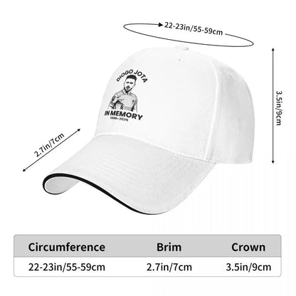 Diogo Jota RIP Fan Support Graphic Baseball Cap