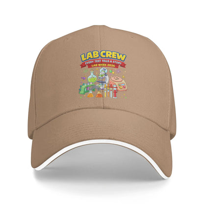 Lab Crew Science Team Medical Tech Lab Week Appreciation Baseball Cap