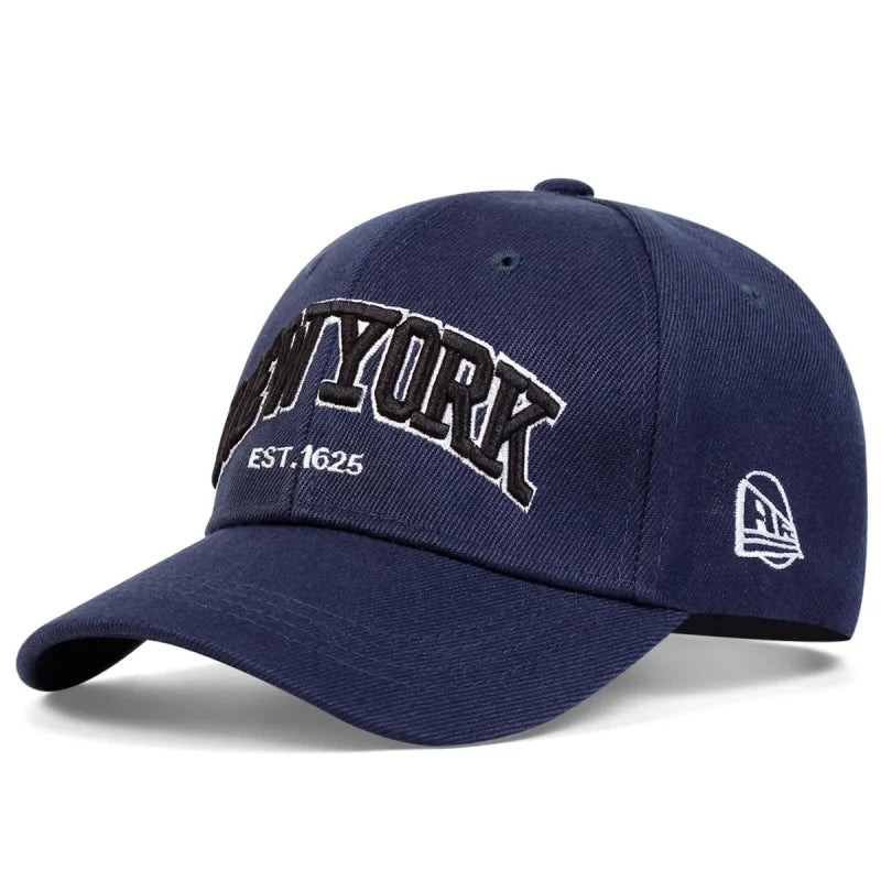 New York Embroidered Adjustable Snapback Cap