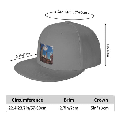 Fashion Old City Photo Snapback Cap