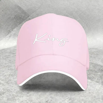 King Script Cotton Baseball Cap