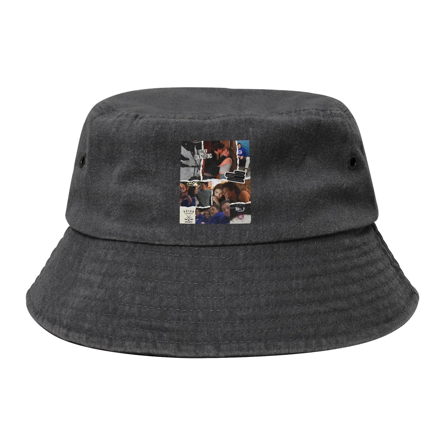 Unisex Distressed Washed Bucket Hat
