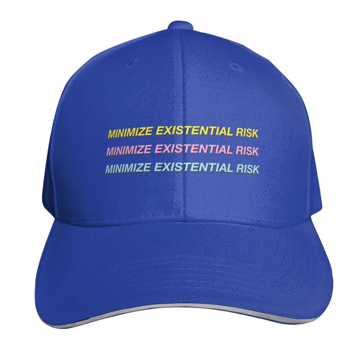 Bostrom Minimize Existential Risk Cotton Twill Baseball Cap