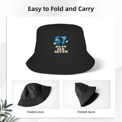 Custom 67 Six Seven Bucket Hat