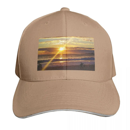 SC Beach Life Vintage Retro Embroidered Baseball Cap