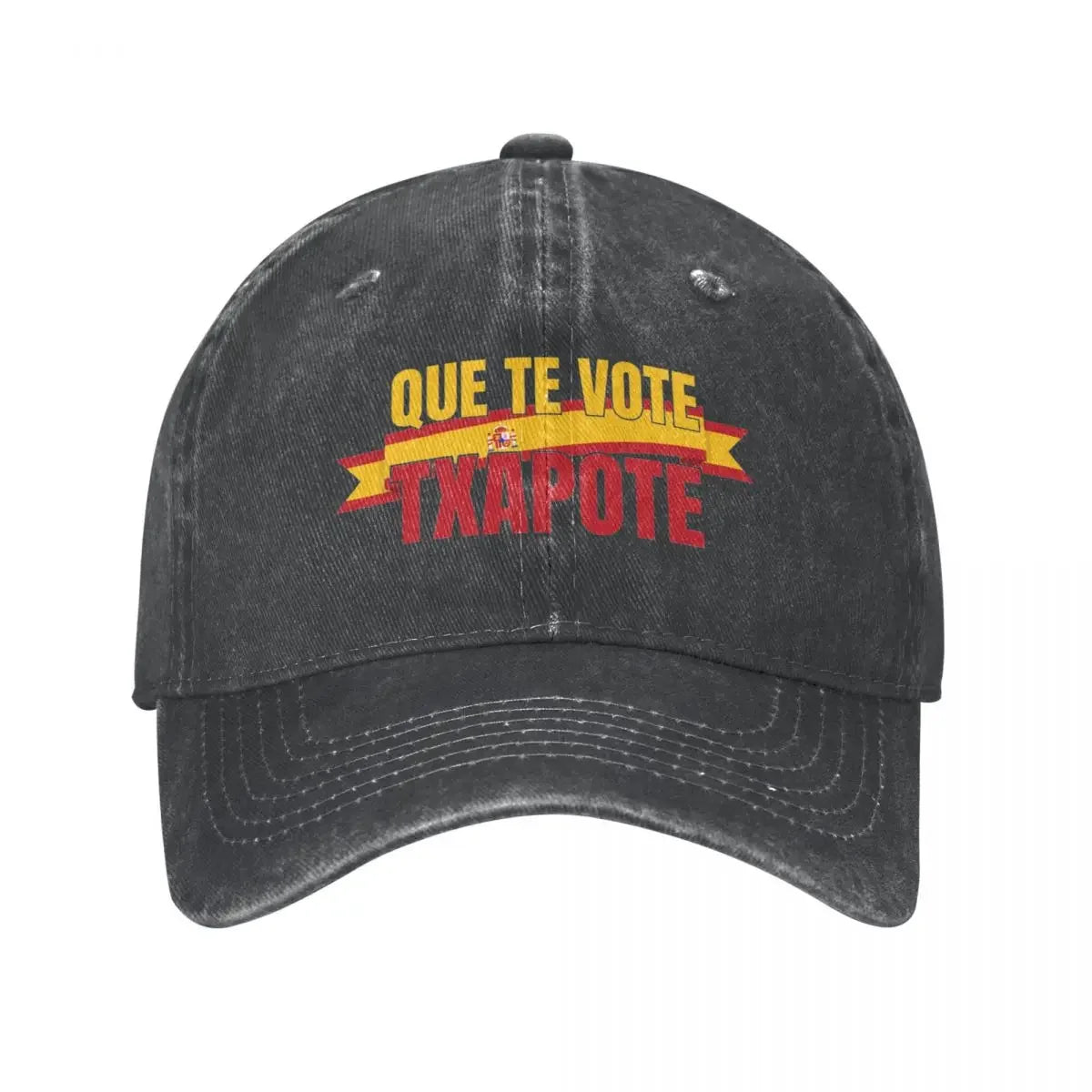 Que Te Vote Washed Baseball Cap