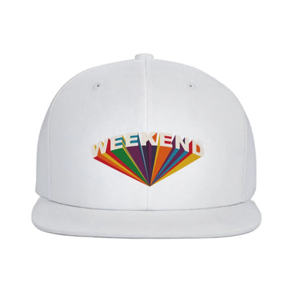 Weekend Rainbow Prism Snapback Cap Hat