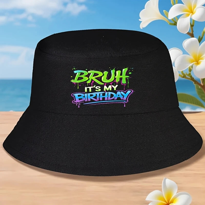 Bruh It's My Birthday Gamer Bucket Hat