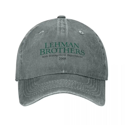 Lehman Brothers Retro Trucker Baseball Cap