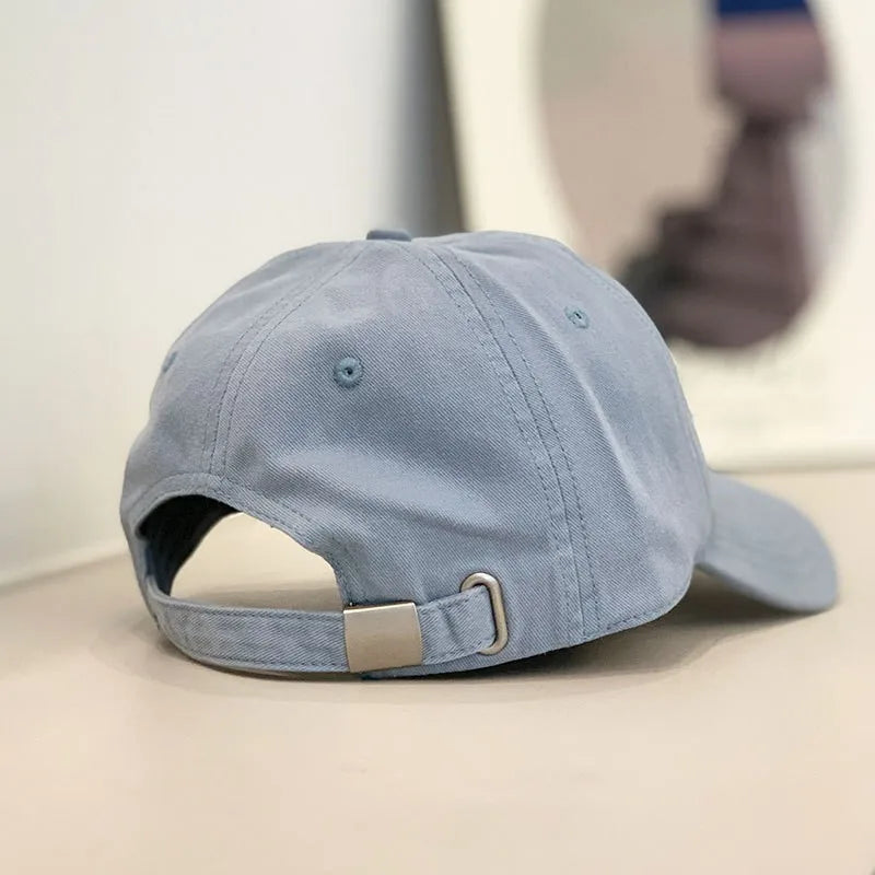Baseball Cap Women Men Cat Fish Embroidery Snapback Hats