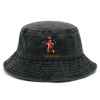 Captain Morgan Bob Bucket Hat Distressed Hats Cap