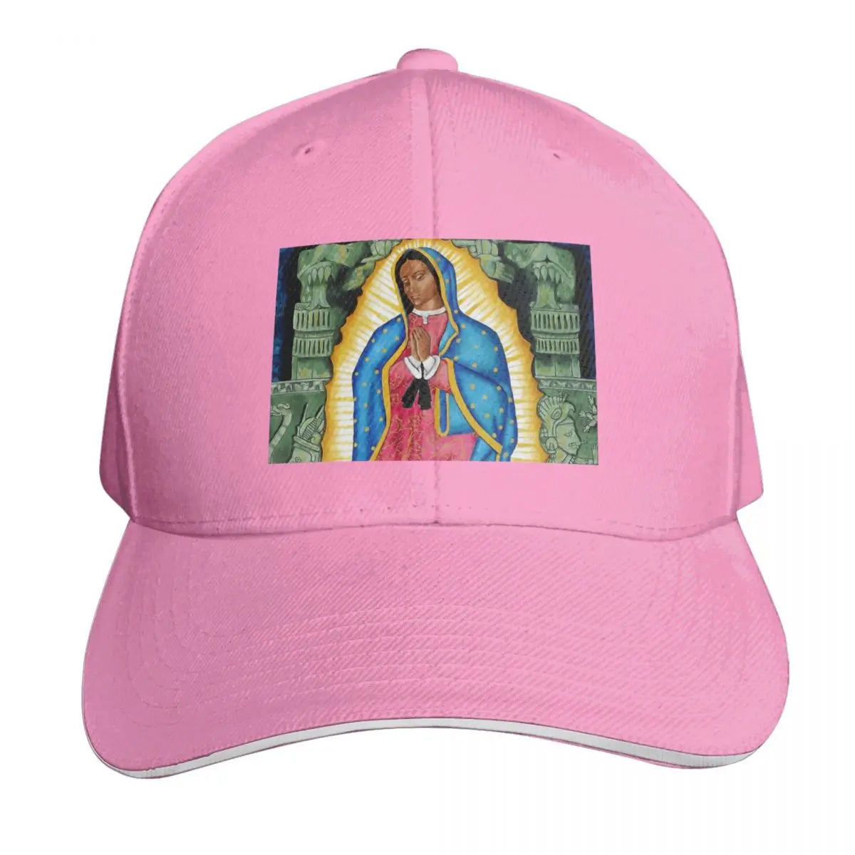 Guadalupe Tonantzin Cotton Twill Snapback Baseball Cap