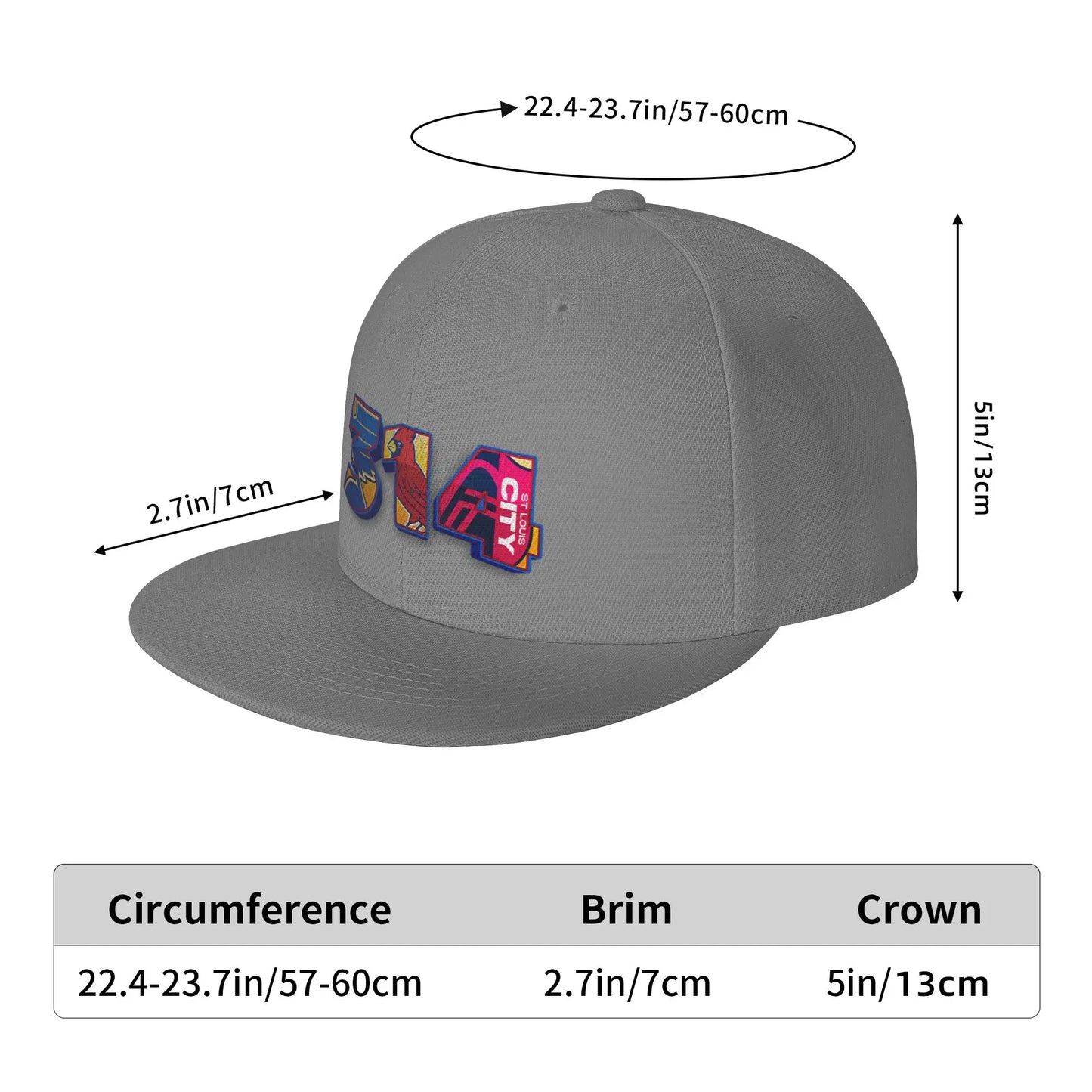 St Louis 314 Snapback Cap