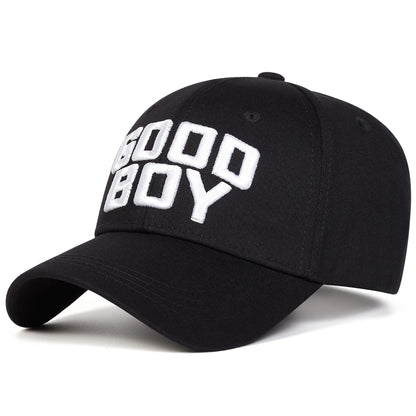 Unisex GOOD BOY Embroidery Baseball Caps Spring Autumn Outdoor Adjustable Casual Hats Sunscreen Hat Sports Cap