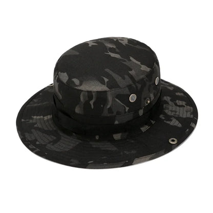 Woodland Camouflage Tactical Outdoor Boonie Bucket Hat