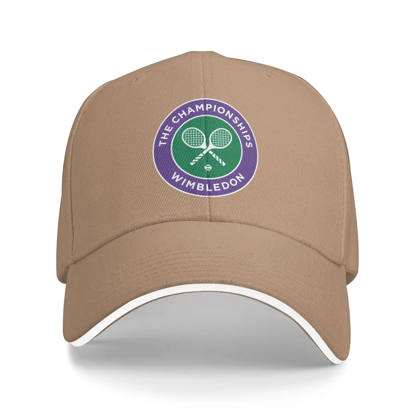 Wimbledon The Championship Tennis Grand Slam Print Baseball Cap