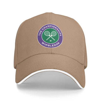 Wimbledon The Championship Tennis Grand Slam Print Baseball Cap