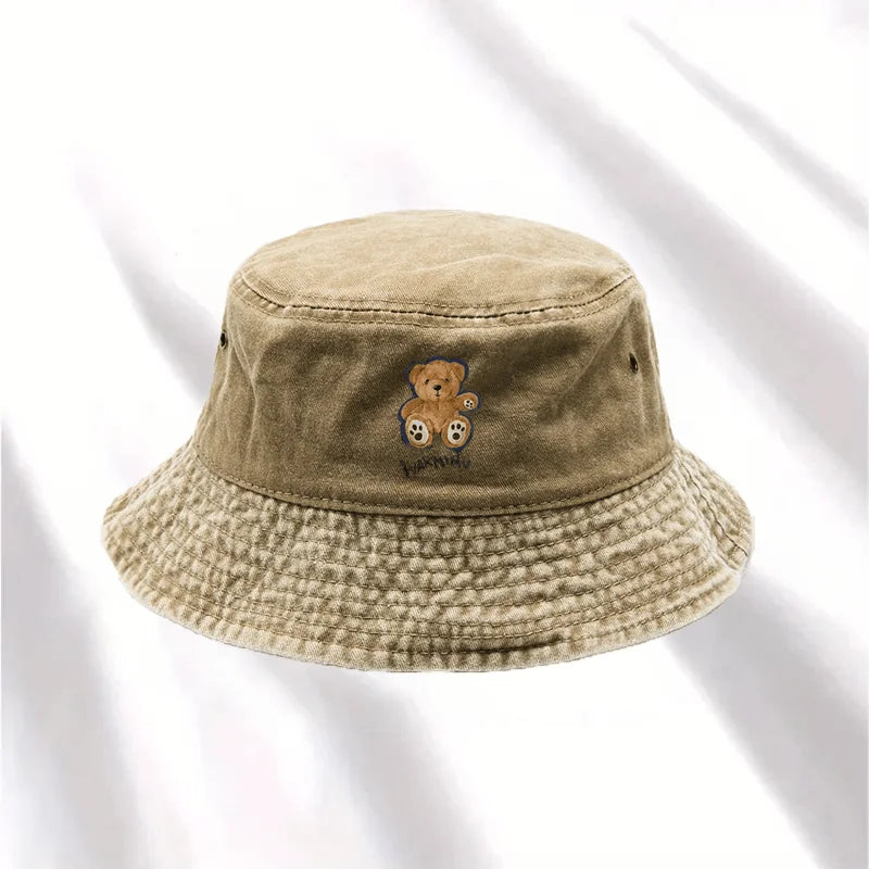 This Hat Featuring A "Bear" Design
