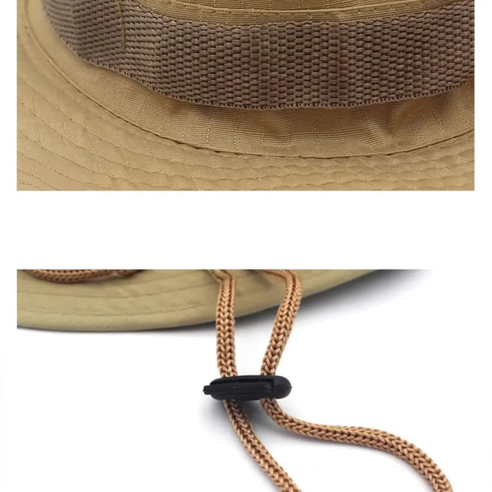 Lightweight Flat Top Summer Beach Bucket Hat