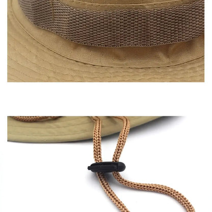 Lightweight Flat Top Summer Beach Bucket Hat
