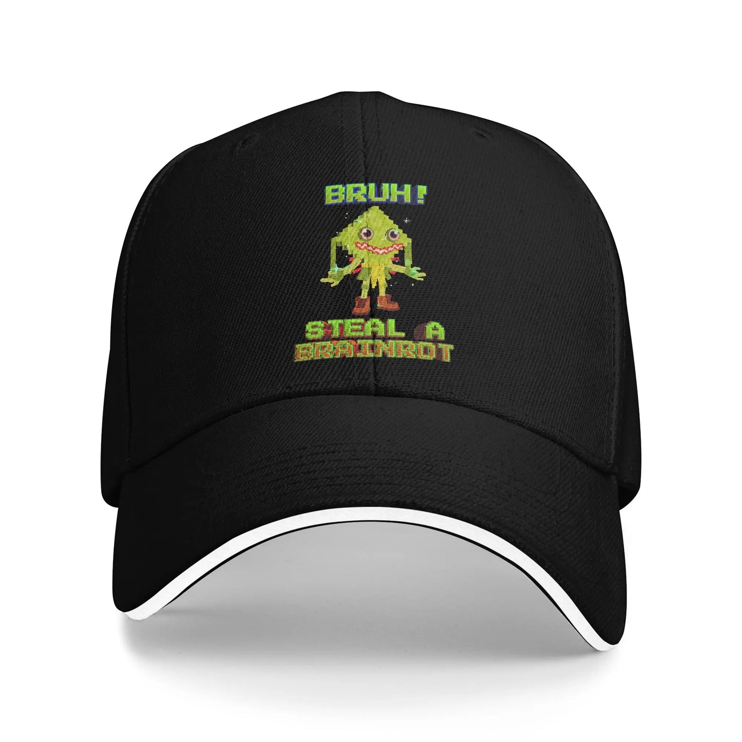 Bruh Ketupat Kepat Funny Brainrot Steal Baseball Caps