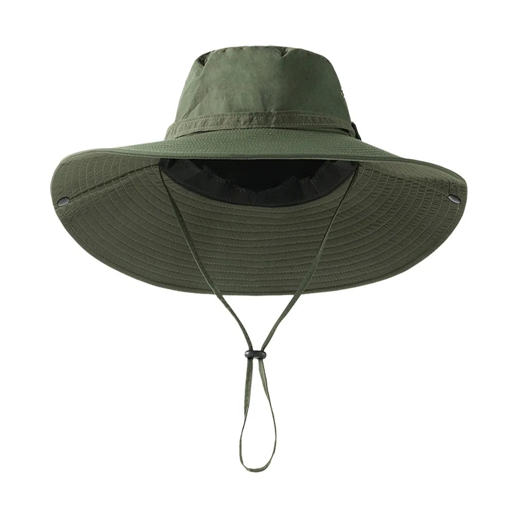 Portable Wide Brim UV Protection Summer Bucket Hat