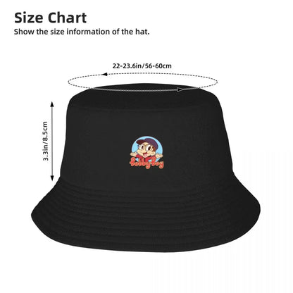 Logic Boy Graphic Print UV Protection Bucket Hat Design