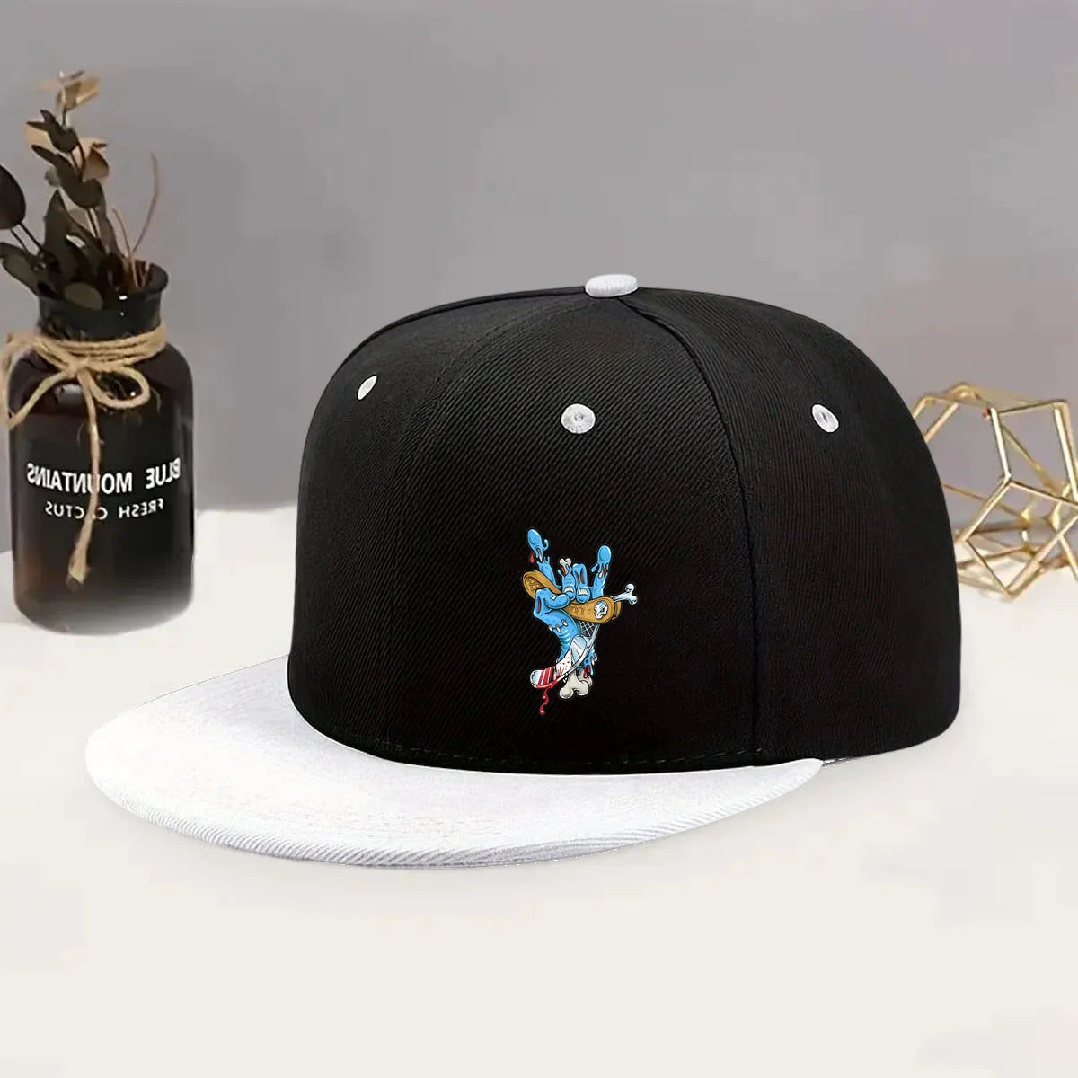 Adjustable Printed Trendy Duckbill Snapback Cap