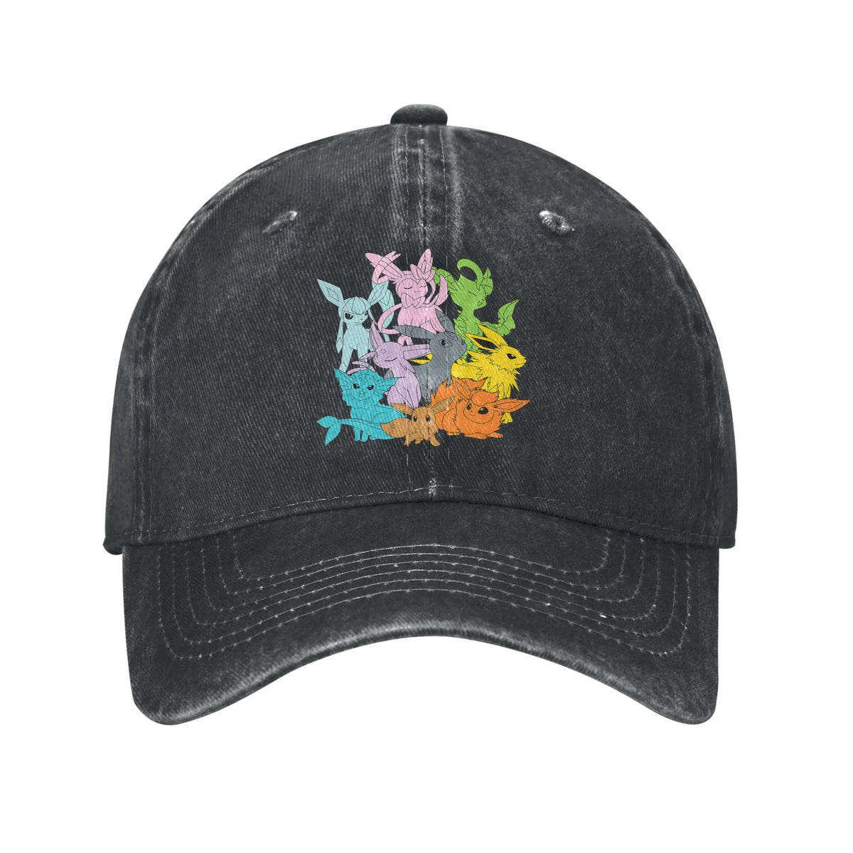 Pokemon Eevee Evolutions Casual Trucker Baseball Cap
