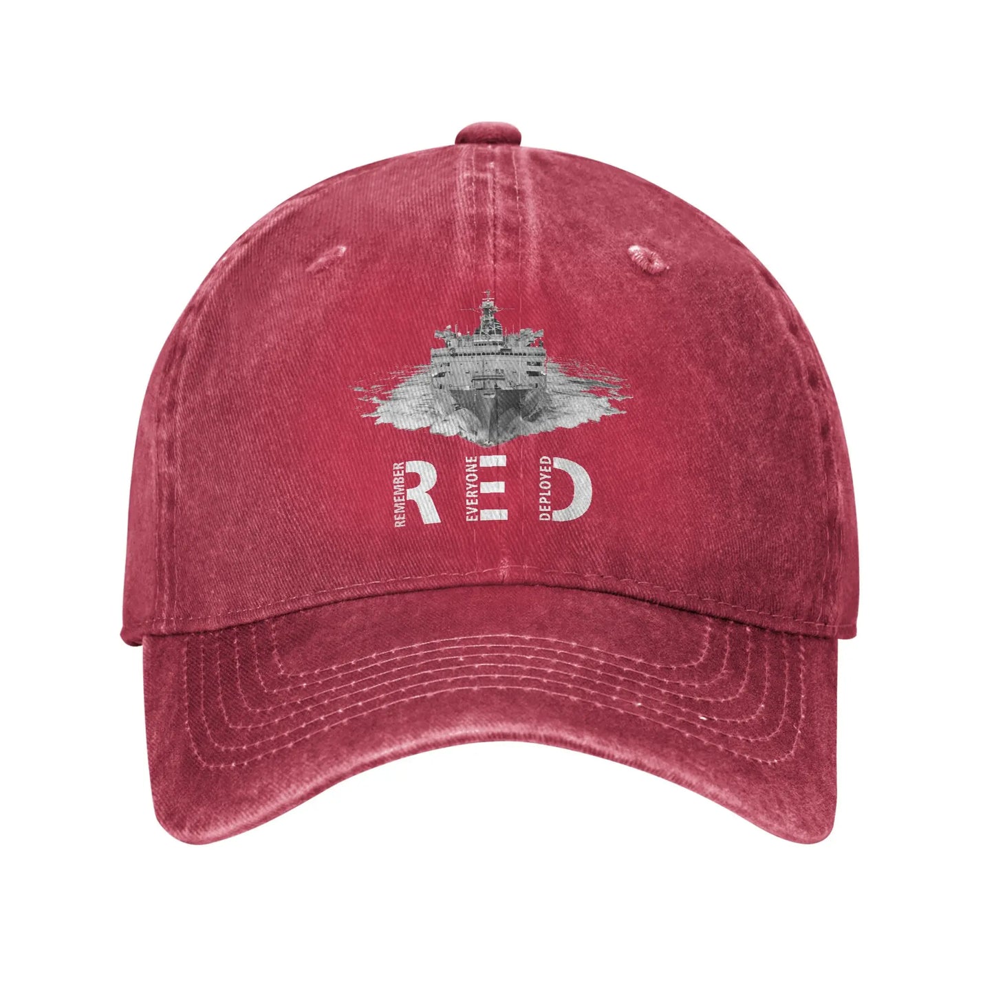 RED Friday Military Baseball Cap