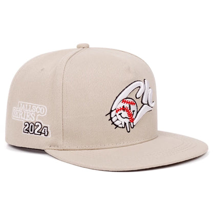 CH Tennis Embroidery Hip Hop Snapback Cap