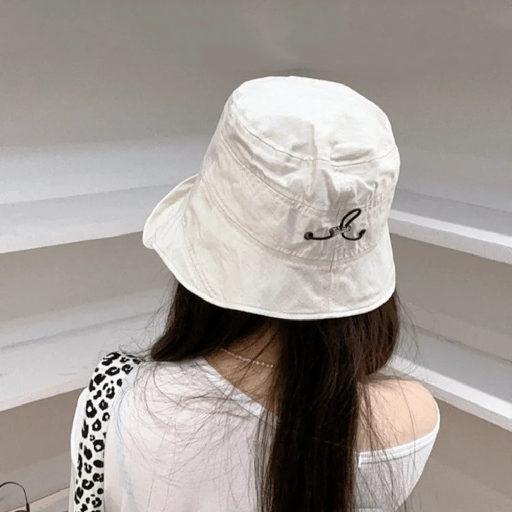 Korean Style Lightweight Wide Brim Bucket Hat